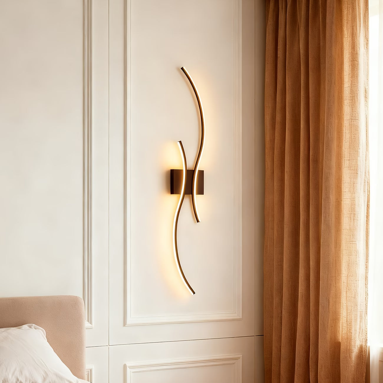 Asrry Ambient Wall LED Light – Modern 3-Color Adjustable Wall Lighting Decor