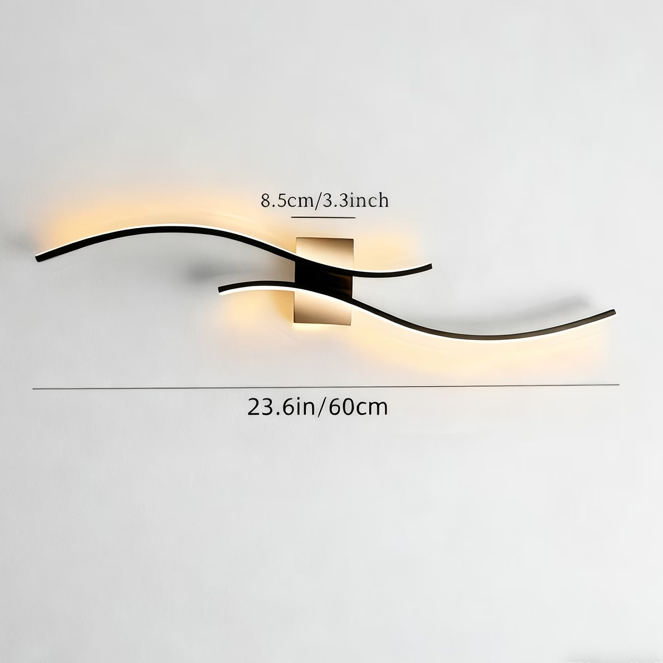 Asrry Ambient Wall LED Light – Modern 3-Color Adjustable Wall Lighting Decor