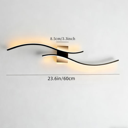 Asrry Ambient Wall LED Light – Modern 3-Color Adjustable Wall Lighting Decor