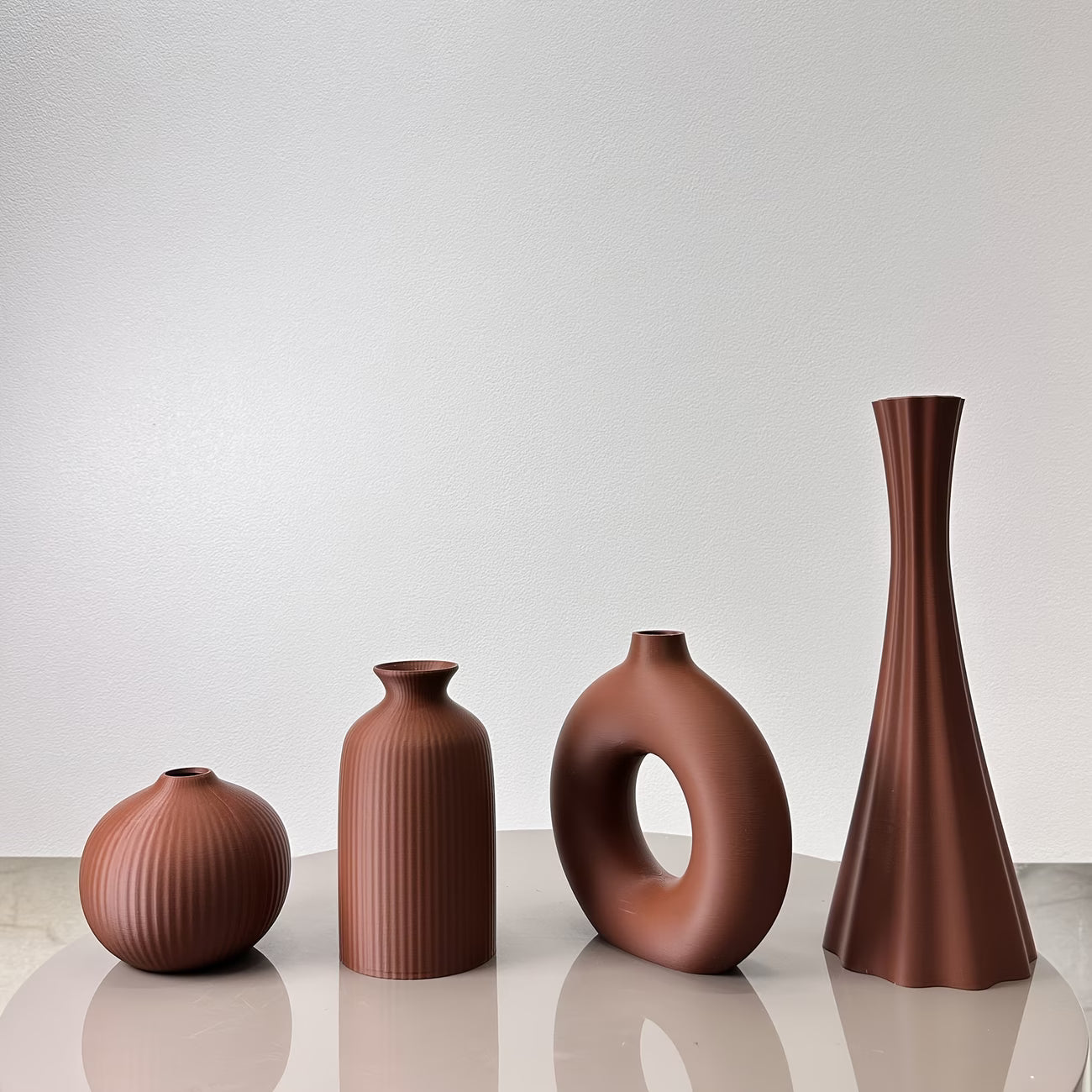 Asrry Bohemian Set of 4 Decorative Vases