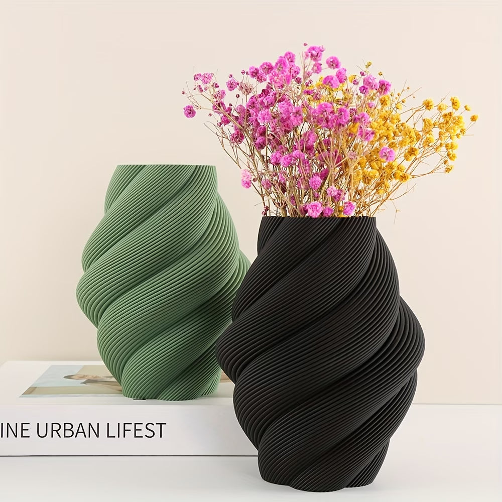 Asrry Bohemian Twisted Decorative Vase