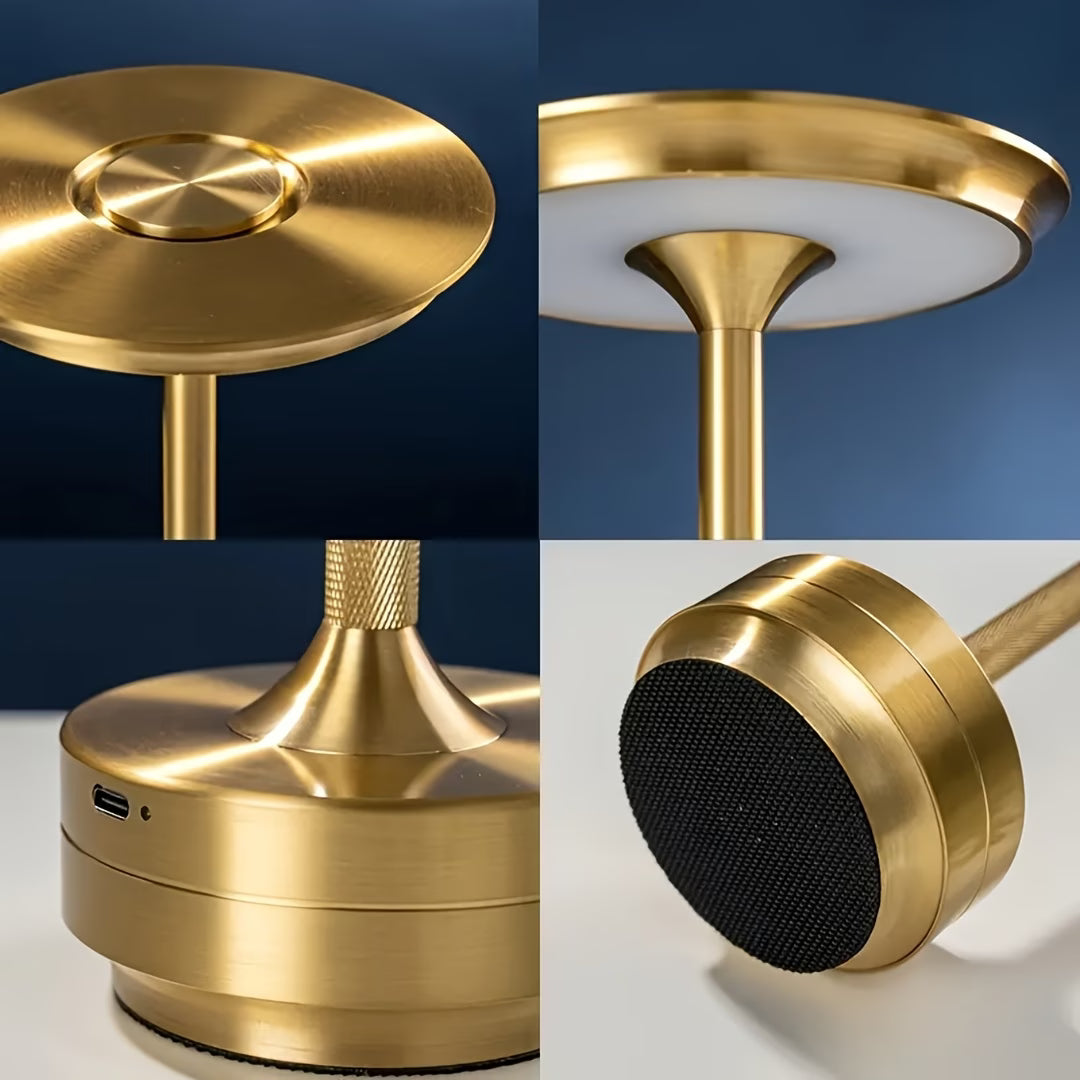 Asrry Arc Metal LED Table Lamp – Portable Ambient Lighting with Adjustable Brightness