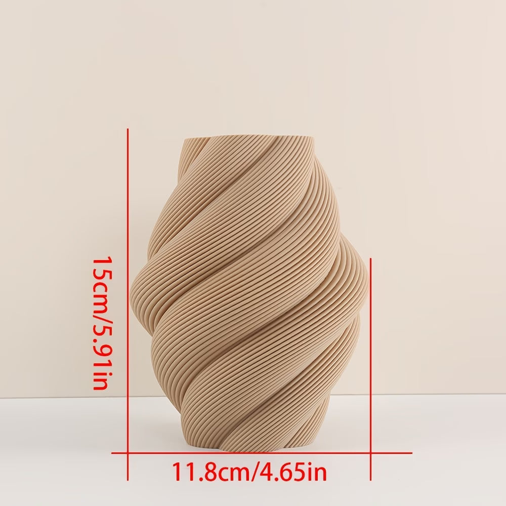 Asrry Bohemian Twisted Decorative Vase