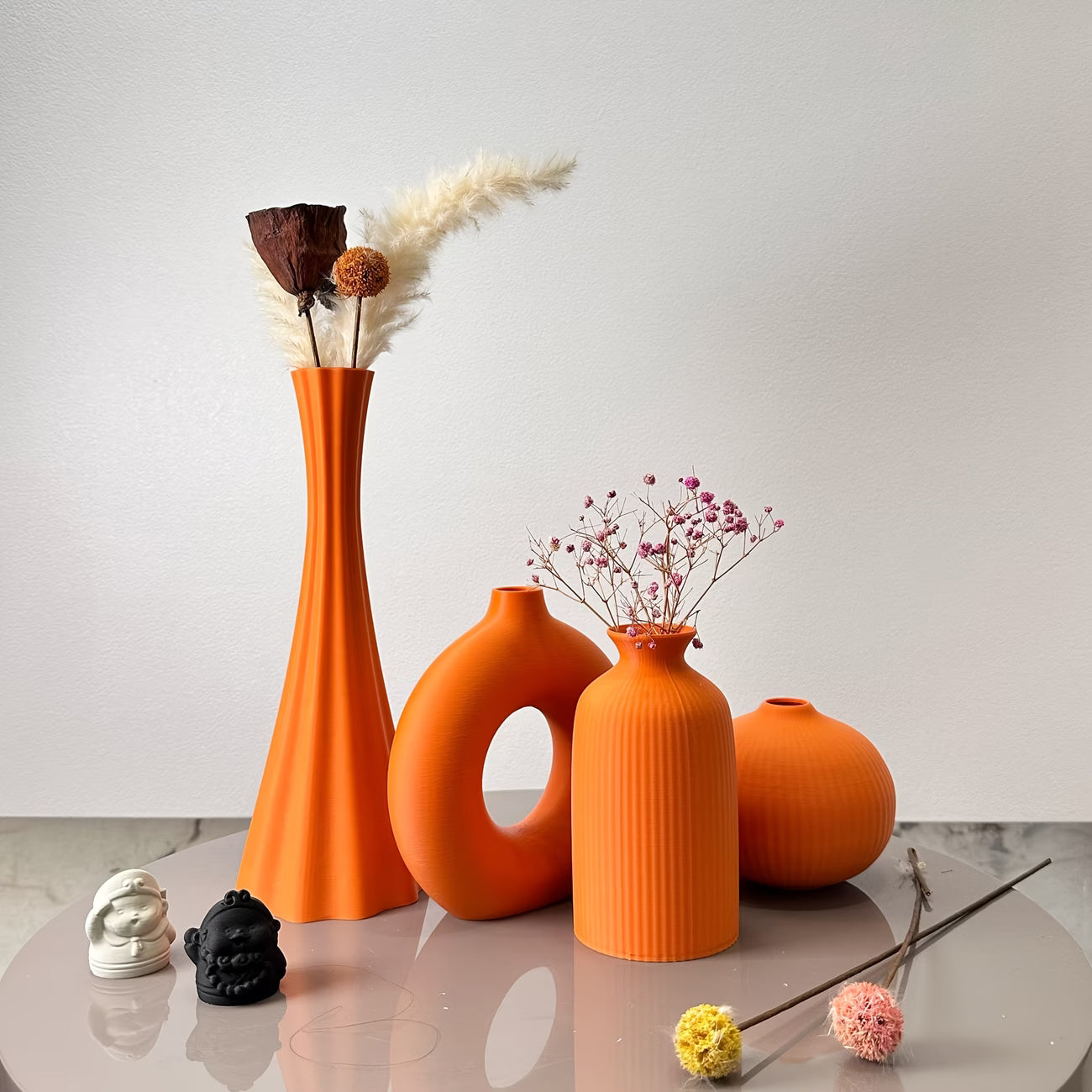 Asrry Bohemian Set of 4 Decorative Vases