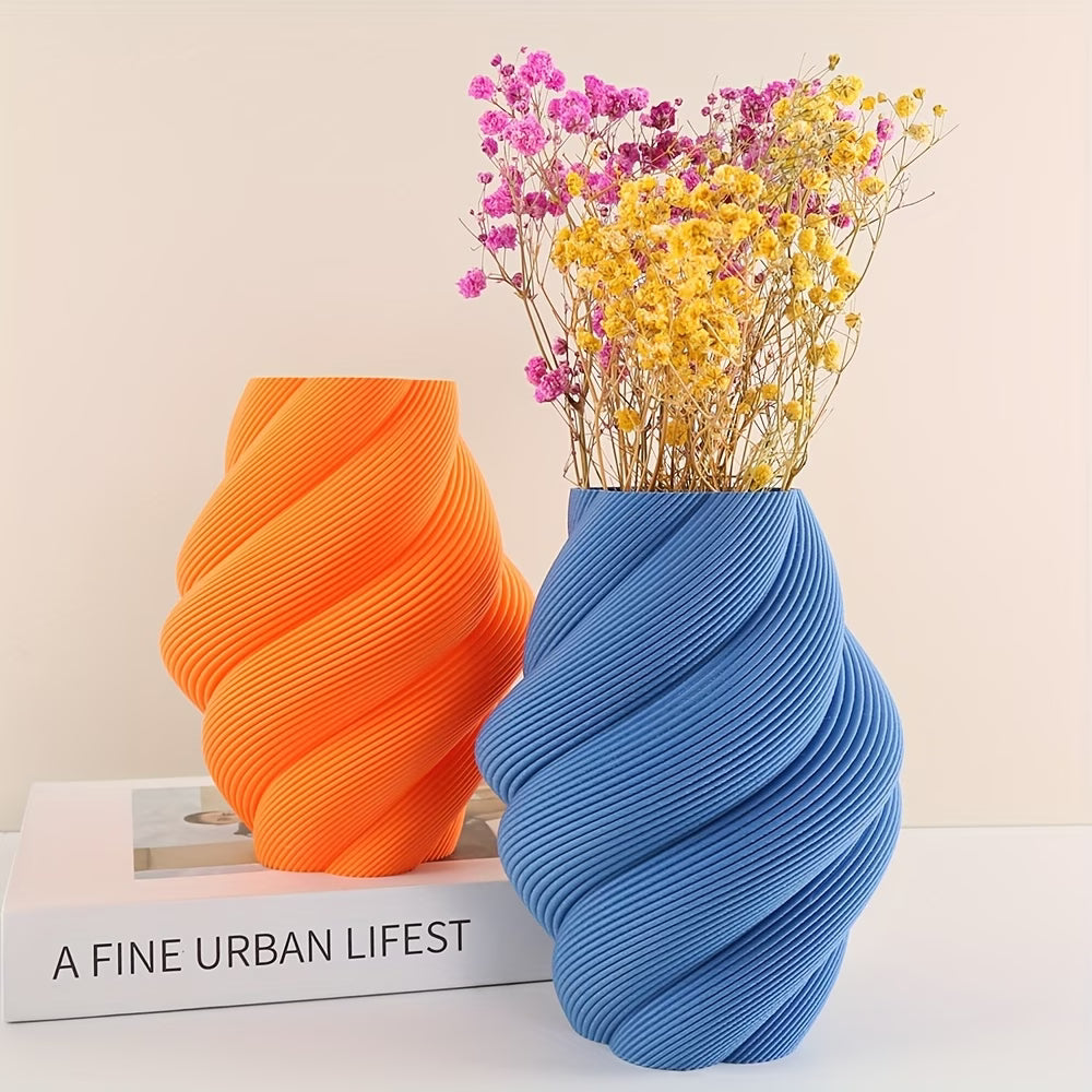 Asrry Bohemian Twisted Decorative Vase